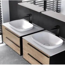 Ručka SIBA / Crna brušena