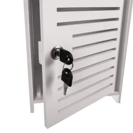 Kupaonski ormarić s bravom WELLS / Bijela