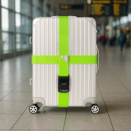 Zaključivi remen za kovčeg / Zeleni