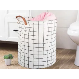 Košara za igračke i rublje CUTE 45L / Bijela