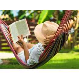 Viseća mreža NOMAD 2000 x 800 mm / Crvena