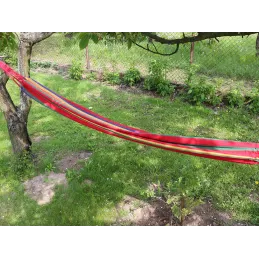 Viseća mreža NOMAD 2000 x 800 mm / Crvena