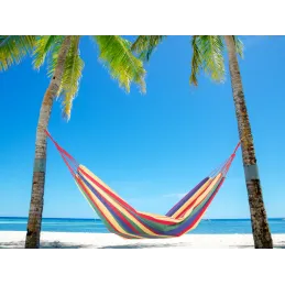 Viseća mreža NOMAD 2000 x 800 mm / Crvena