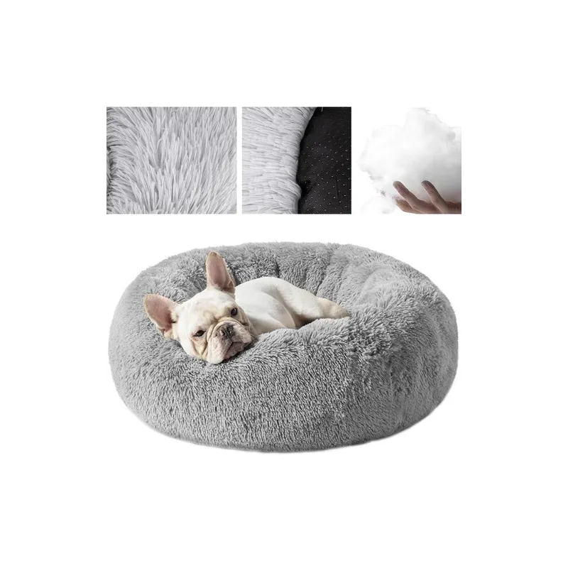 Chagljasti krevetić za kućne ljubimce SWEETY 600 mm / Sivi