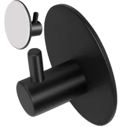 Samoljepljiva vješalica CLAUDIO / Crna mat