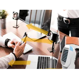 Prijenosni klima uređaj i ovlaživač zraka COOL / Bijela