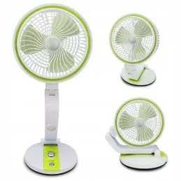 Sklopivi ventilator sa stolnom LED lampom FAN / Zelena