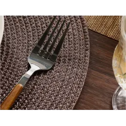 Podloga za stol RIGA 380 mm / Tamno smeđa