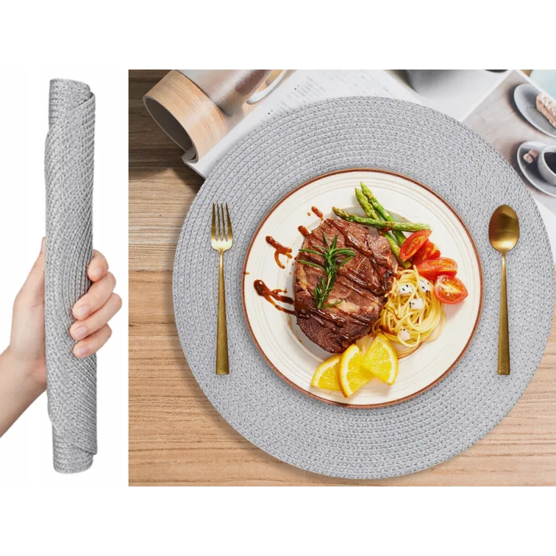 Podloga za stol RIGA 380 mm / Siva