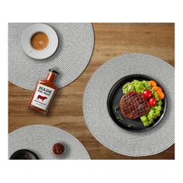 Podloga za stol RIGA 380 mm / Siva