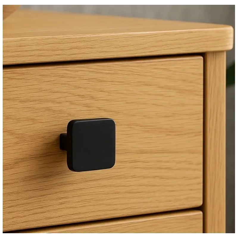 Ručka knopka PERLA / Crna mat završna obrada