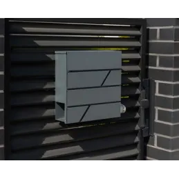 Poštanski sandučić ISABEL / Antracit