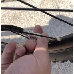 Ručna pumpa za bicikl MINI / Crna