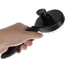 Samočisteća četka za dlaku za kućne ljubimce / Crna