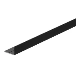 Završna letvica MAXX "L" / Crna mat