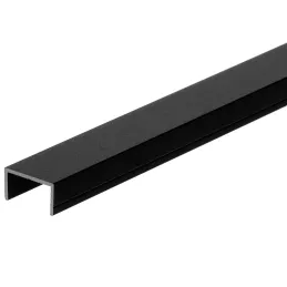 Završna letvica MAXX "C-18mm" / Crna mat