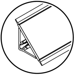 Tesniaca letvica KRONOSPAN Nero Bronzo / K698 PN