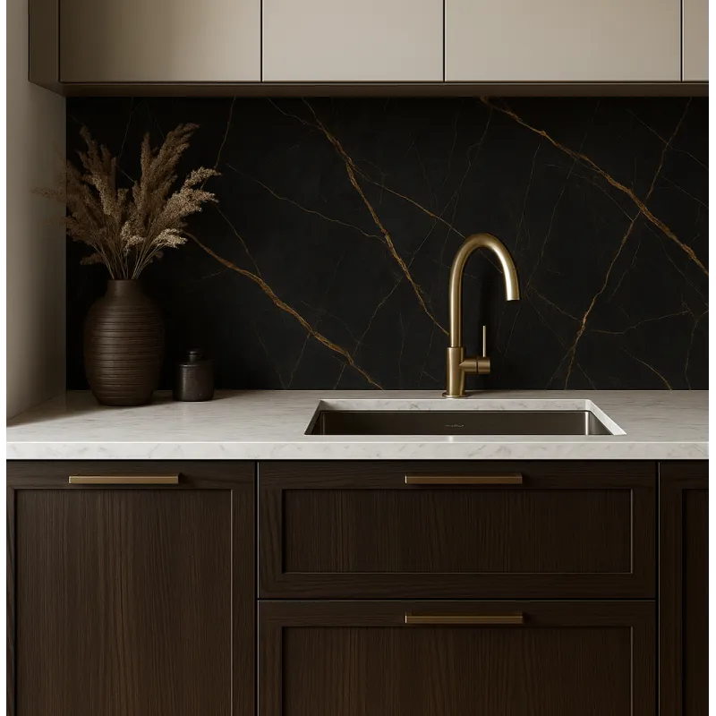 Zidna obloga za radnu ploču KRONOSPAN Nero Bronzo / K698 PN