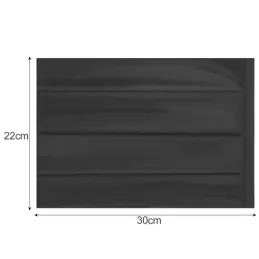 1000 kom vrećica za izmet s etuijem / Crna