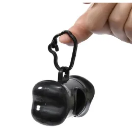 1000 kom vrećica za izmet s etuijem / Crna