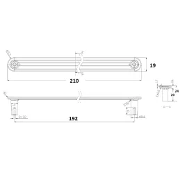 Ručka KATRIN / Crna mat