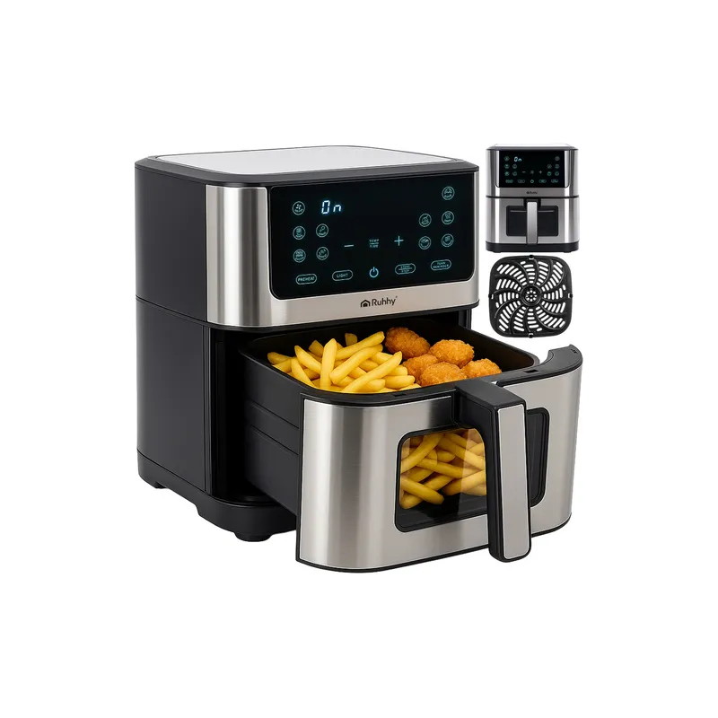 XXL friteza na vrući zrak - 8L / Crna