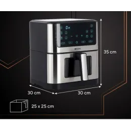 XXL friteza na vrući zrak - 8L / Crna