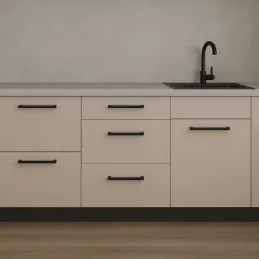 Ručka MONICA / Crna mat