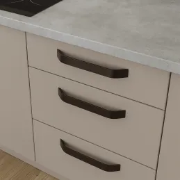 Ručka TOLEDO / Mat smeđa