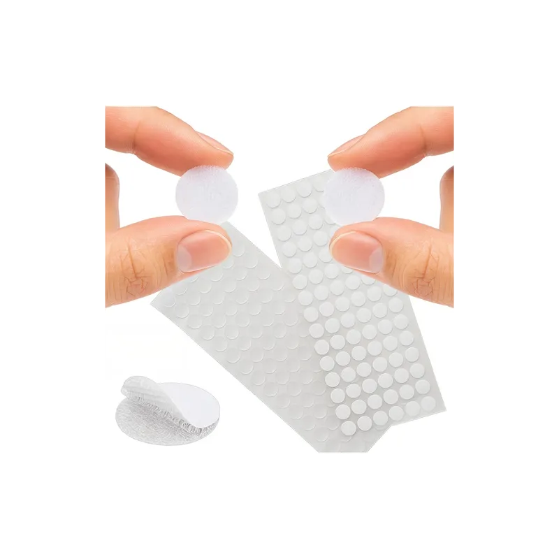 250 komada samoljepljivih čičak traka 18 mm / Bijela