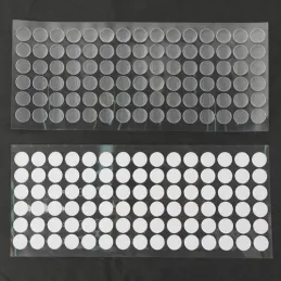 250 komada samoljepljivih čičak traka 18 mm / Bijela