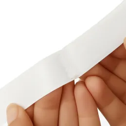 Samoljepljiva izdržljiva traka s patentnim zatvaračem 50 mm / Bijela