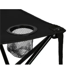 Sklopivi kamping stol KEMP / Crni