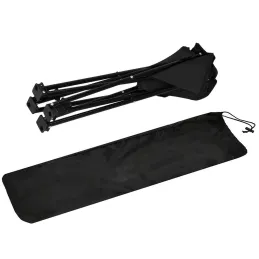 Sklopivi kamping stol KEMP / Crni