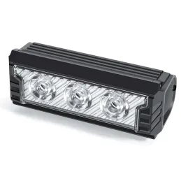 Set prednjeg i stražnjeg LED svjetla za bicikl ULTRA STRONG / Crna