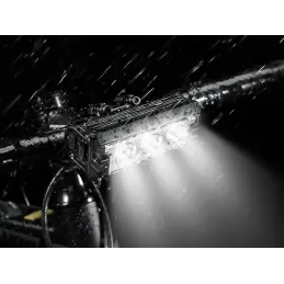 Set prednjeg i stražnjeg LED svjetla za bicikl ULTRA STRONG / Crna