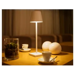 Dekorativna stolna lampa s dodirnim uključivanjem i zatamnjivanjem ZEUS / Zlatna