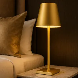 Dekorativna stolna lampa s dodirnim uključivanjem i zatamnjivanjem ZEUS / Zlatna