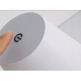 Dekorativna stolna lampa s dodirnim uključivanjem i zatamnjivanjem ZEUS / Bijela