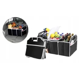 Organizator za stvari i kupovinu za prtljažnik automobila CAR / Crna