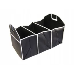 Organizator za stvari i kupovinu za prtljažnik automobila CAR / Crna