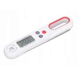 Sklopivi LCD termometar za hranu THERMO LED / Bijela