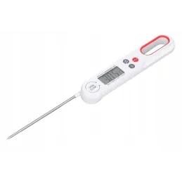 Sklopivi LCD termometar za hranu THERMO LED / Bijela