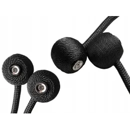 Set 2ks - Dekorativne magnetne kopče za zavjese PINS / Crna