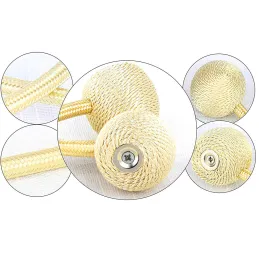 Set 2 komada - Dekorativne magnetske kopče za zavjese PINS / Zlatna