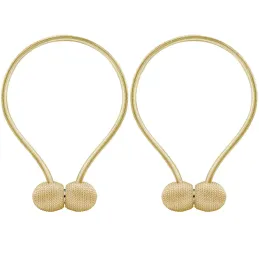 Set 2 komada - Dekorativne magnetske kopče za zavjese PINS / Zlatna