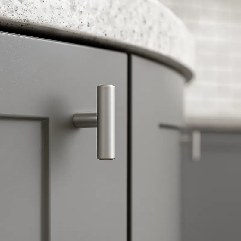 Ručka knopka RELING / Matirani krom