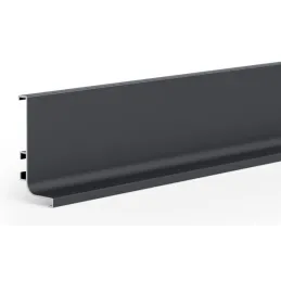 Profil ručke za vrata OLYMP - L / Crna mat