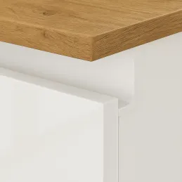 Profil za vrata OLYMP - L / Bijela mat