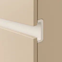 Profil ručke za vrata OLYMP - C / Bijela mat